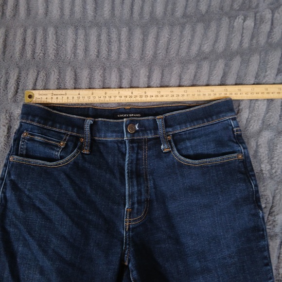 Lucky Brand 223 Straight Leg Jeans Women's Size 29 Dark Wash Denim Pants - Picture 9 of 15